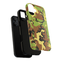 Camo Tough Phone Case - Durable Military Style Cover for Adventure Lovers