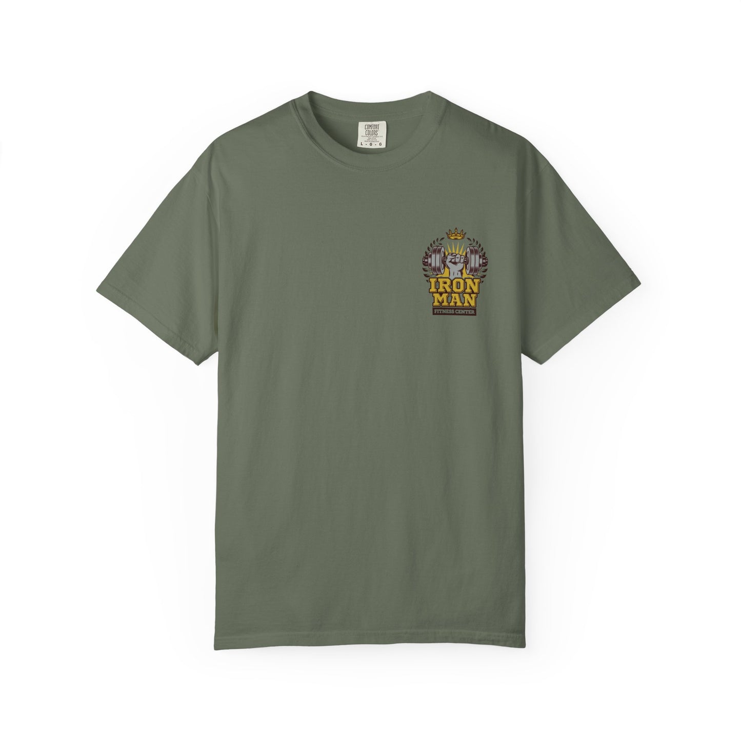 Unisex Iron Man Fitness Center T-Shirt - Motivational Workout Tee