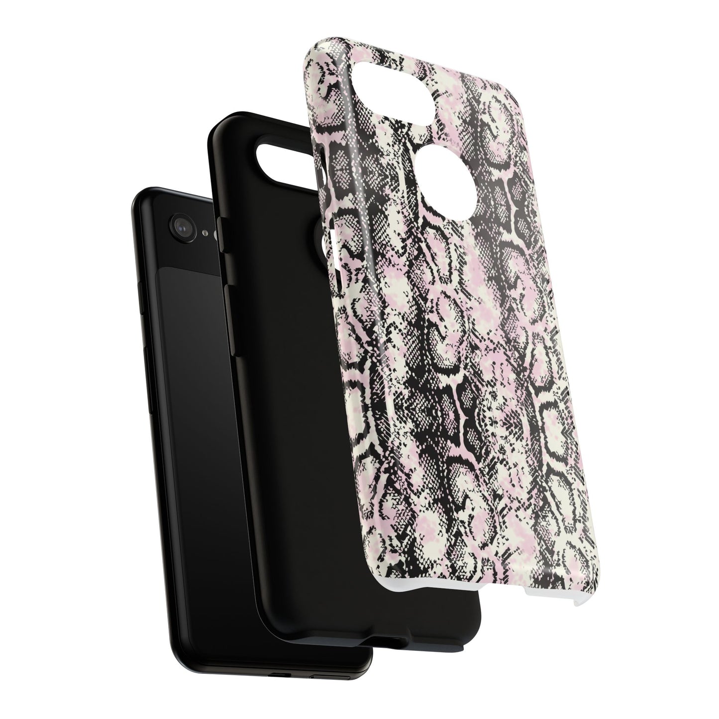 Stylish Snake Print Phone Case – Trendy Design, Tough Protection  Make a bold fashion statement while keeping your phone safe with this sleek and durable snake print case.