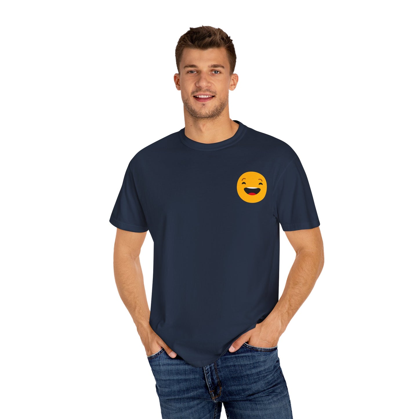 Unisex Emoji Smiley T-shirt – Fun Casual Tee for Everyday Wear
