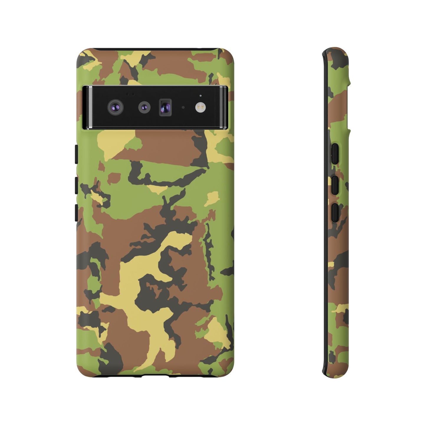 Camo Tough Phone Case - Durable Military Style Cover for Adventure Lovers