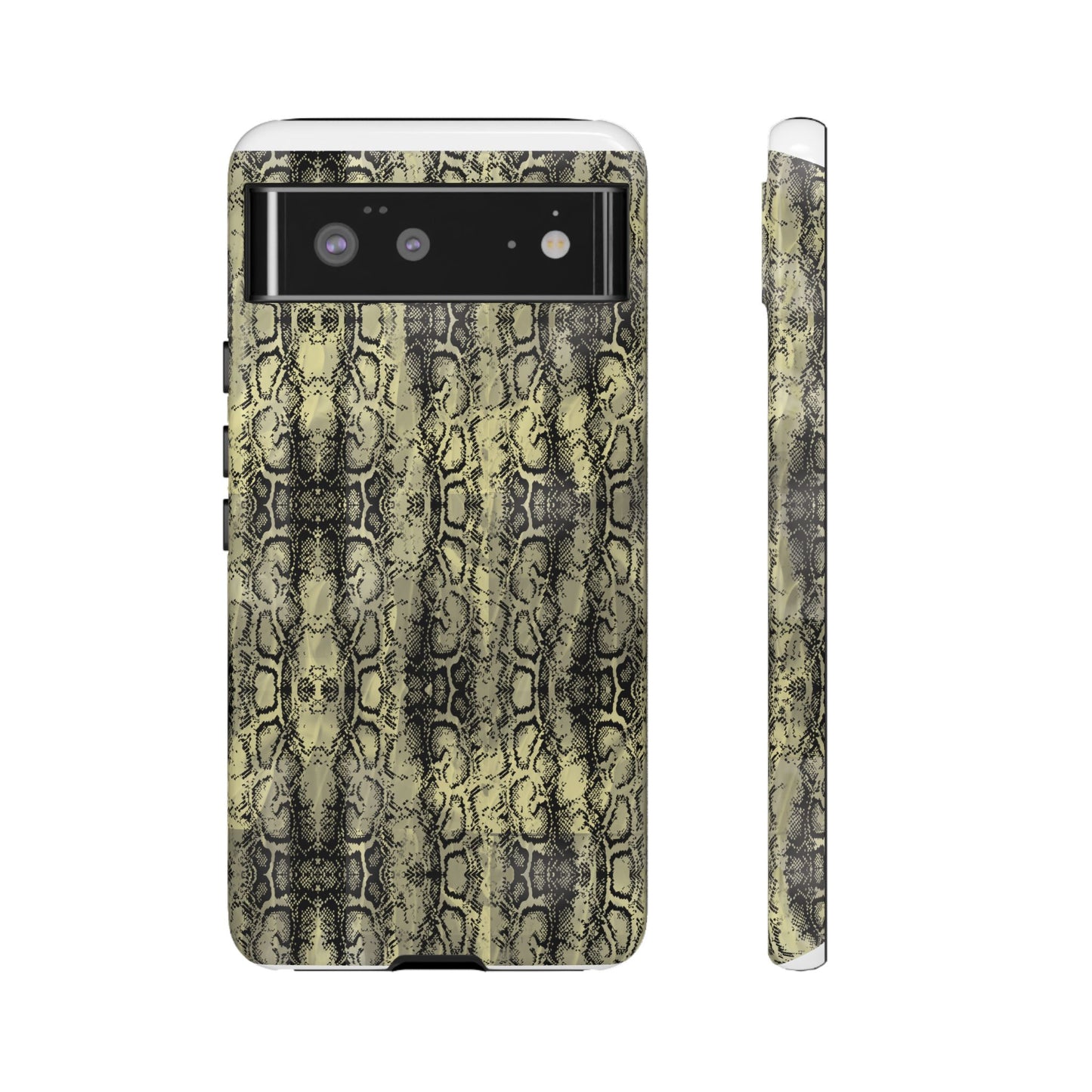 Snake Pattern Phone Case – Tough & Stylish Protection for Your Device  Show off your wild side while keeping your phone protected with this sleek snake pattern case—designed for both fashion and function.