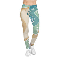 Coastal Waves Leggings