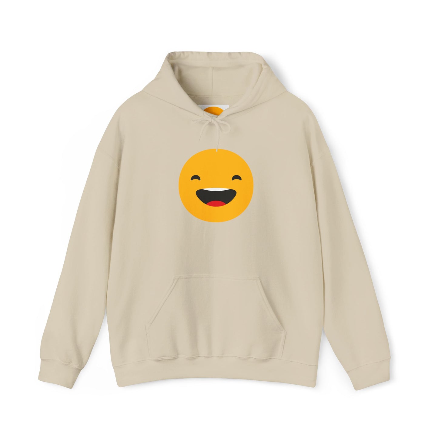 Happy Emoji Unisex Hoodie - Cozy Sweatshirt with Smiley Face Design