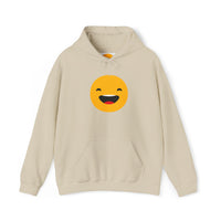 Happy Emoji Unisex Hoodie - Cozy Sweatshirt with Smiley Face Design