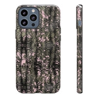 Camo Snake Pattern Phone Case – Rugged Protection Meets Bold Style  Turn heads while protecting your phone with this fierce camo snake pattern case—where urban edge meets outdoor grit.