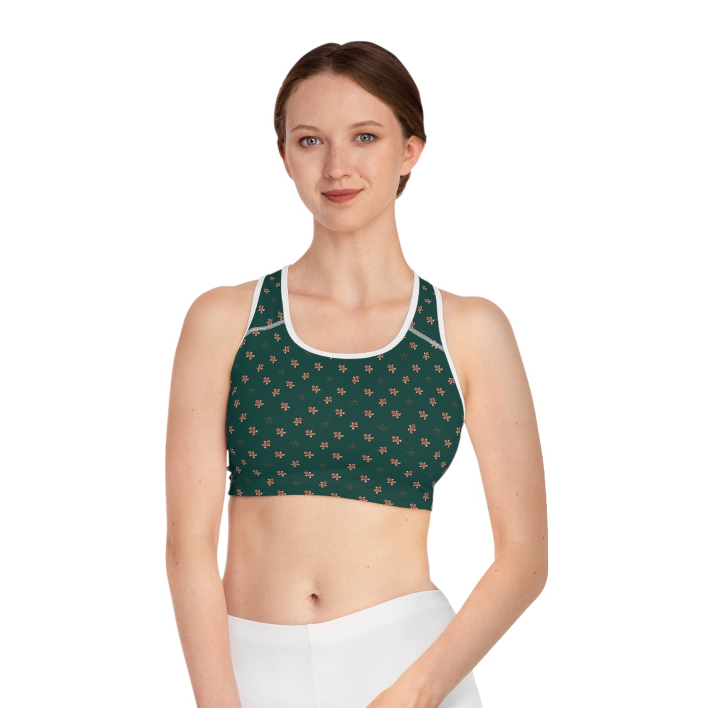 Floral Sports Bra - Comfortable & Stylish Activewear for Fitness Enthusiasts