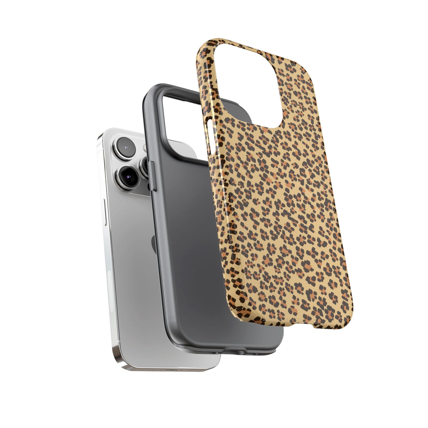 Wild Leopard Print Phone Case - Stylish & Durable Protection