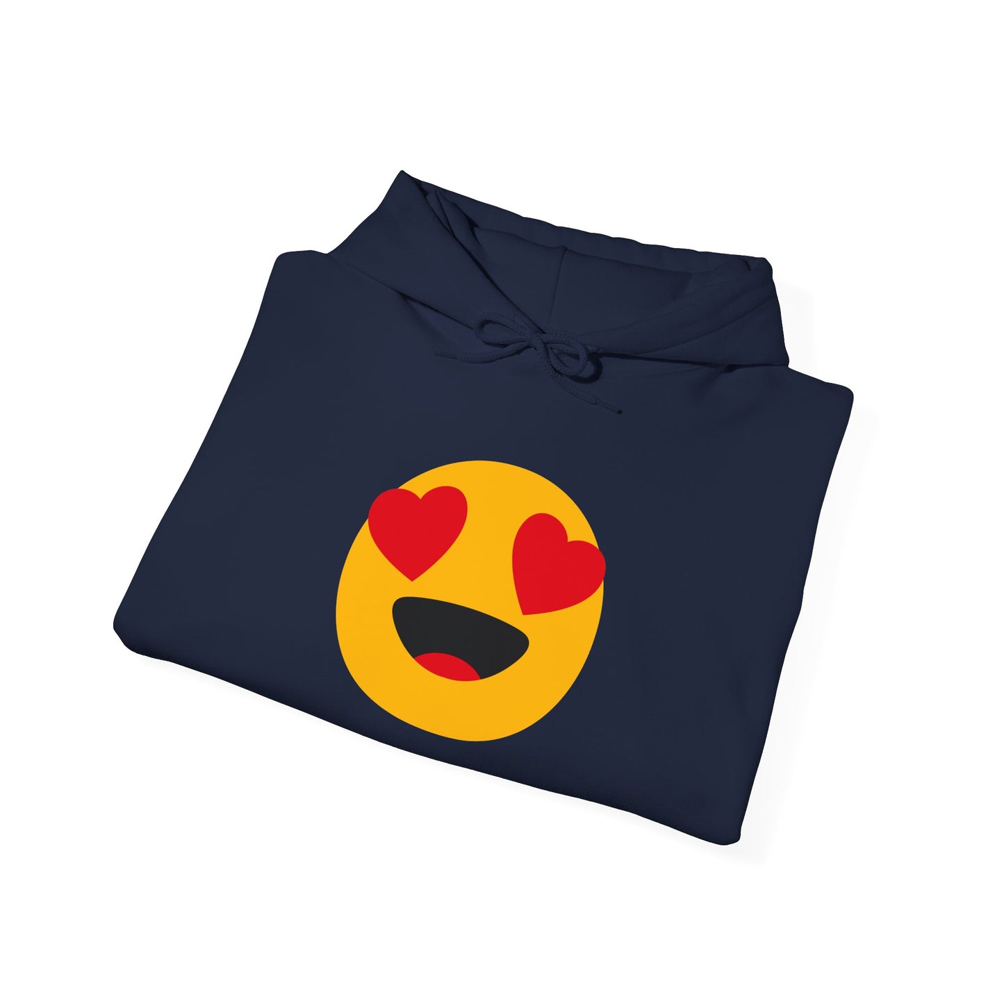 Heart Eyes Emoji Hoodie - Unisex Heavy Blend™ Sweatshirt