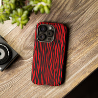 Bold Zebra Print Phone Case - Tough Protection for Trendsetters