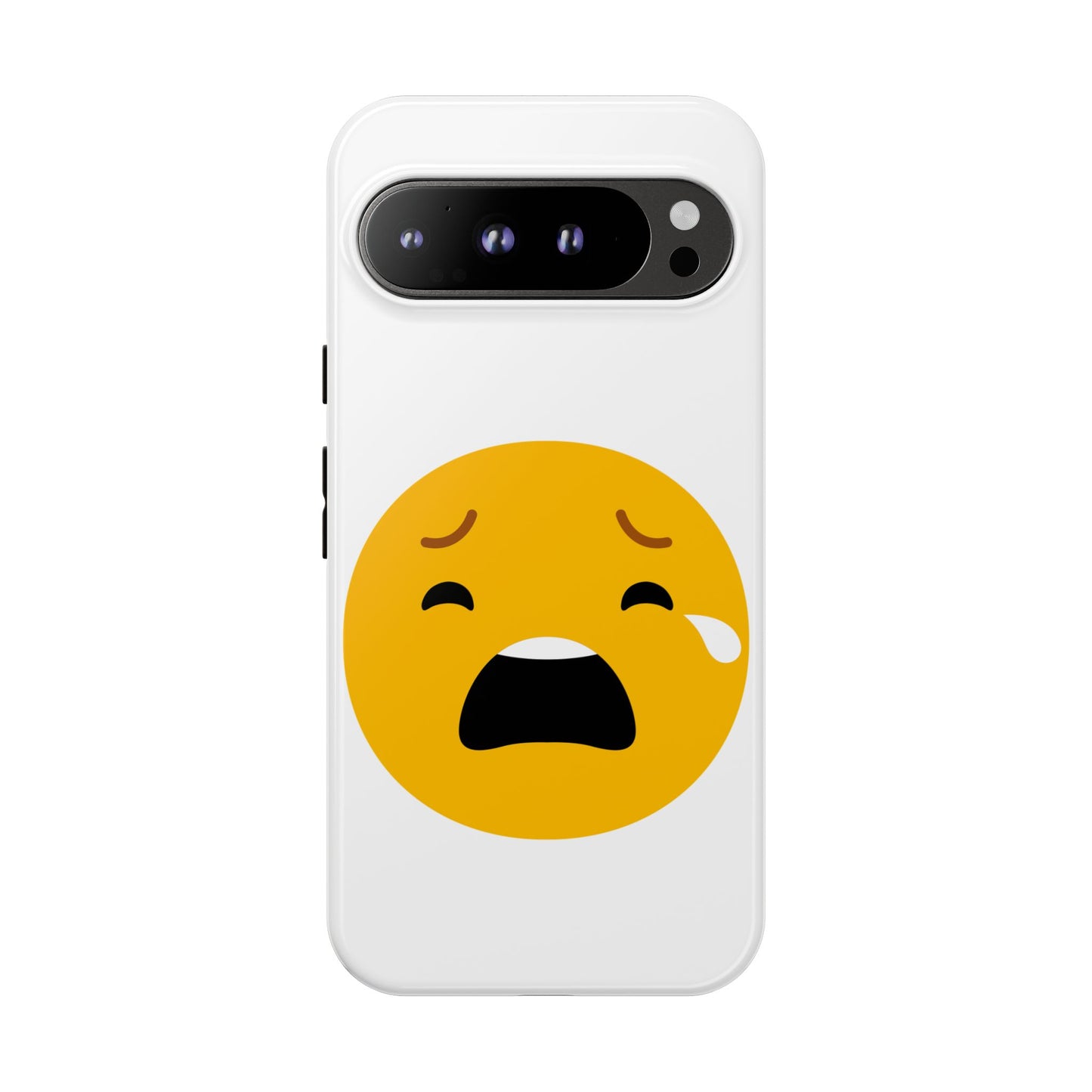 Emotional Tough Case – Sad Emoji Phone Case for Supportive Gifts