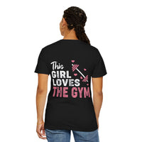 Gym Lover T-Shirt, Workout Shirt, Fitness Apparel, Gift for Gym Enthusiasts, Cute Exercise Top, Motivational Tee