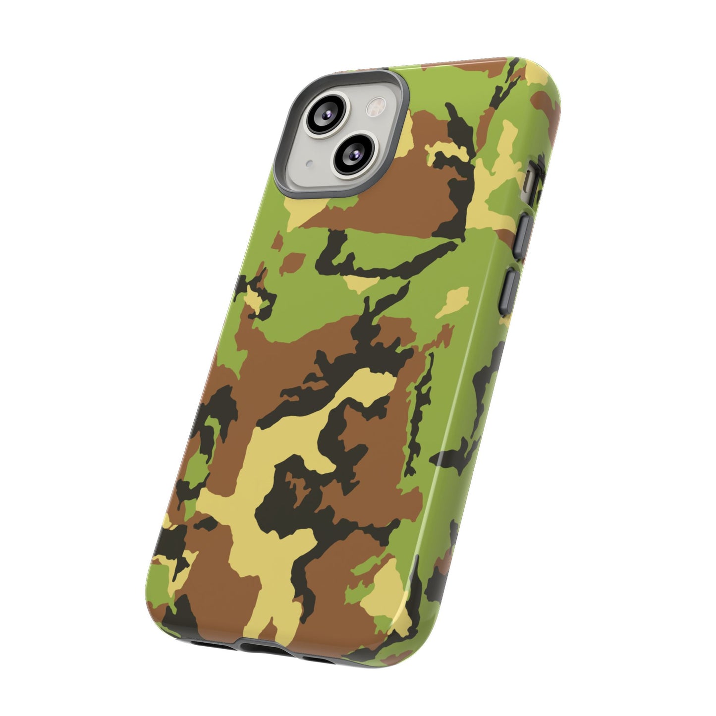 Camo Tough Phone Case - Durable Military Style Cover for Adventure Lovers