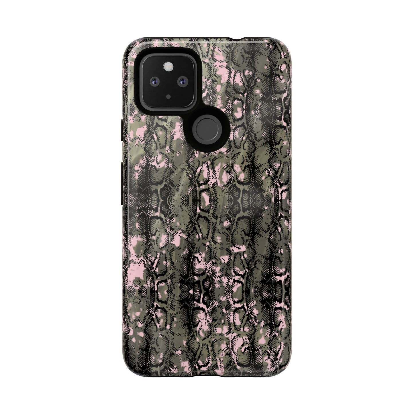 Stylish Snake Print Phone Case for Tough Protection