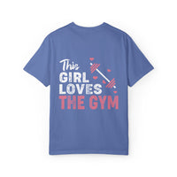 Gym Lover T-Shirt, Workout Shirt, Fitness Apparel, Gift for Gym Enthusiasts, Cute Exercise Top, Motivational Tee