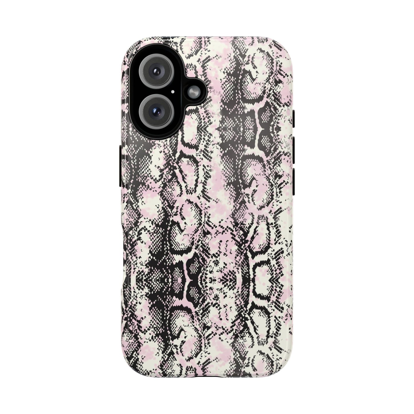 Stylish Snake Print Phone Case – Trendy Design, Tough Protection  Make a bold fashion statement while keeping your phone safe with this sleek and durable snake print case.
