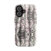 Stylish Snake Print Phone Case – Trendy Design, Tough Protection  Make a bold fashion statement while keeping your phone safe with this sleek and durable snake print case.