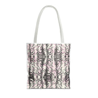 Elegant Python Print Tote Bag - Stylish and Trendy Carryall for Everyday Use