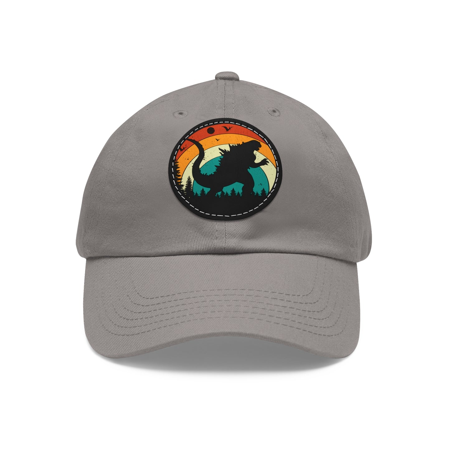 Adventure Dad Hat with Leather Patch – Perfect for Outdoor Enthusiasts