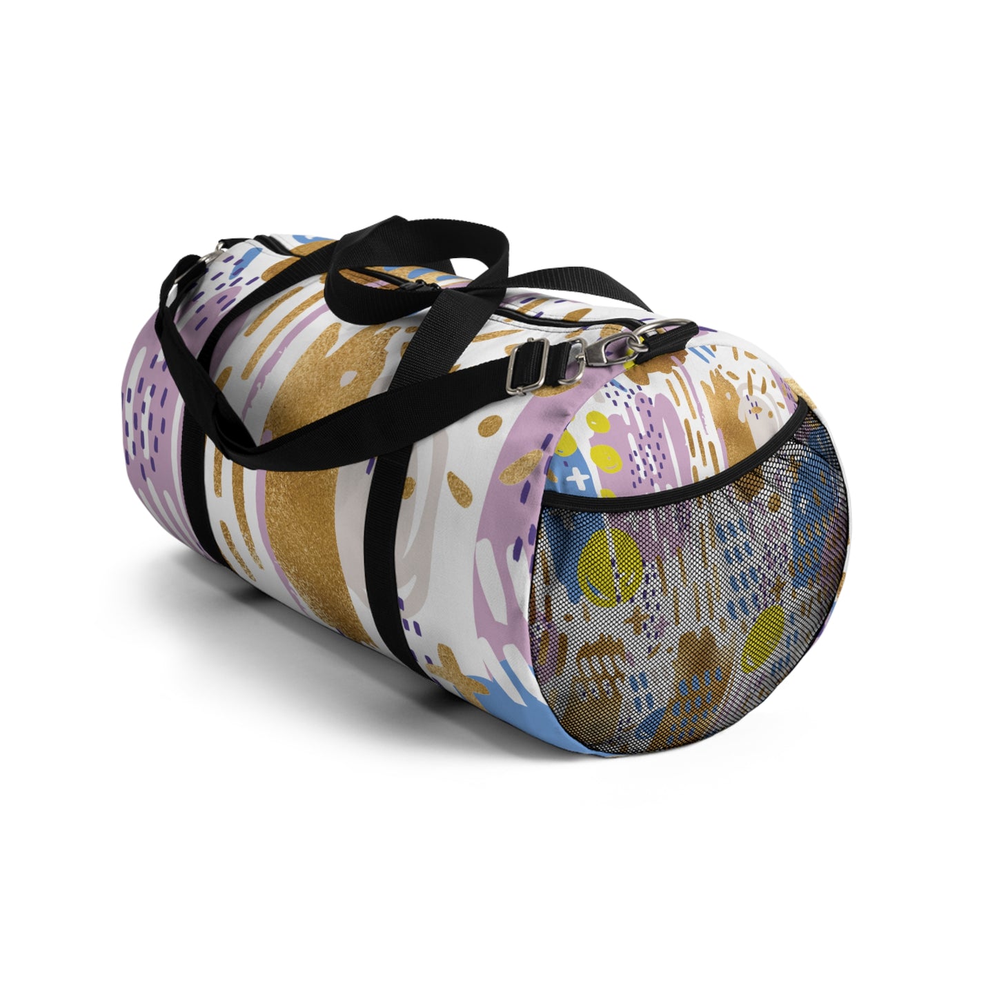Stylish Abstract Pattern Duffel Bag for Gym & Travel