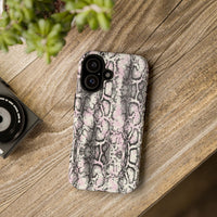 Stylish Snake Print Phone Case - Tough Protection for Trendsetters
