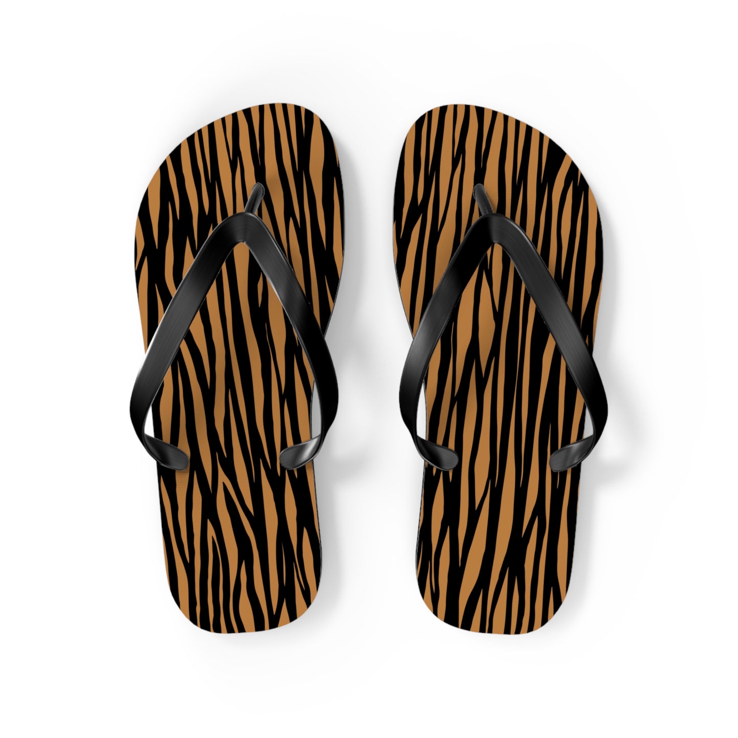 Stylish Animal Print Flip Flops for Beach Days, Summer Sandals, Vacation Footwear, Casual Slip-Ons, Gift for Her