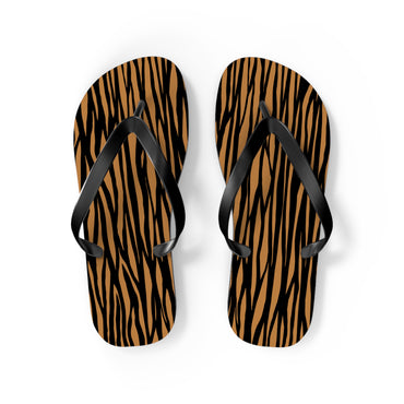 Stylish Animal Print Flip Flops for Beach Days, Summer Sandals, Vacation Footwear, Casual Slip-Ons, Gift for Her