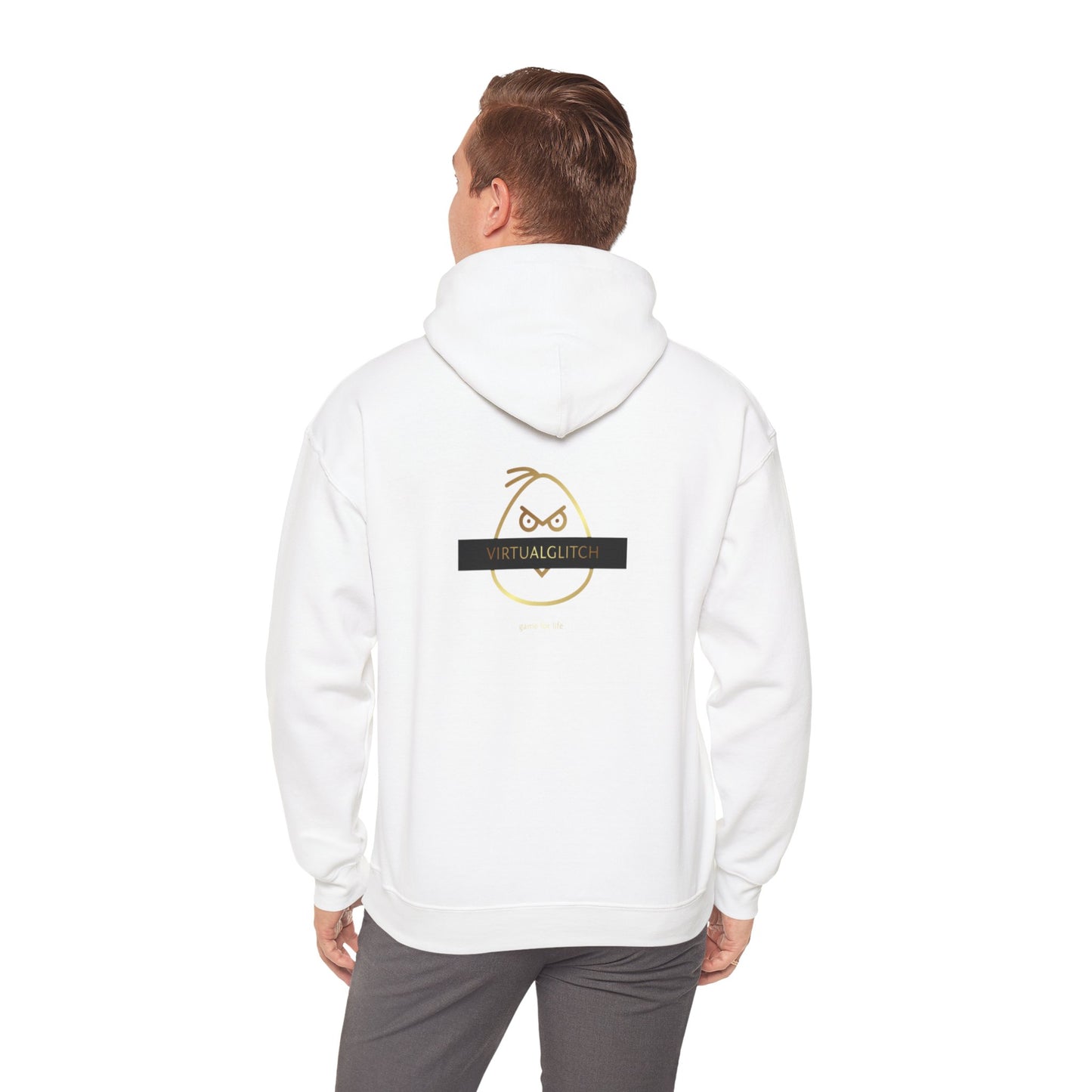 Virtual Glitch Hoodie - Stylish Comfort for Gamers