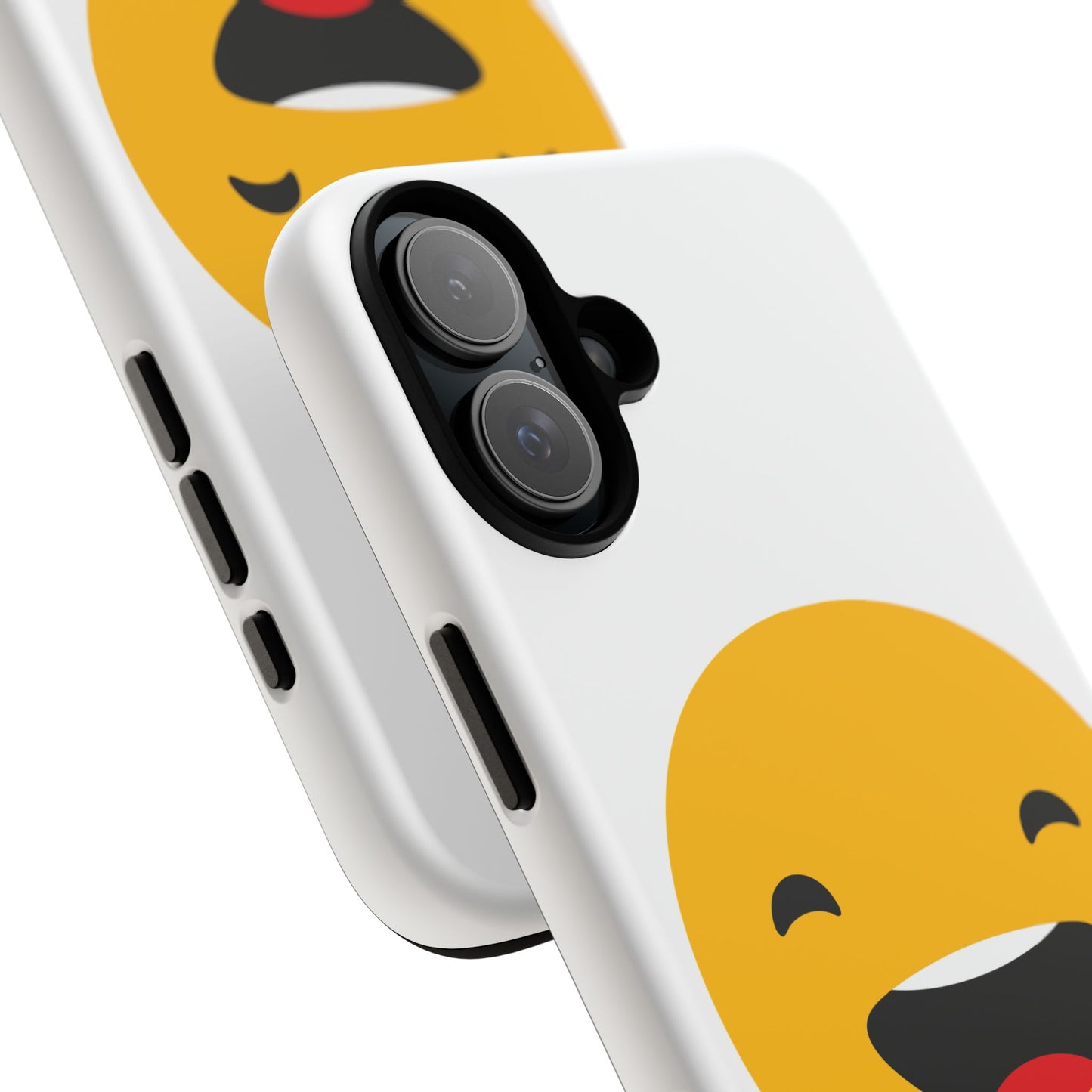 Happy Face Tough Phone Case - Durable Protection with Smile Design