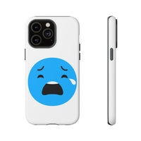 Funny Sad Face Phone Case - Tough and Stylish