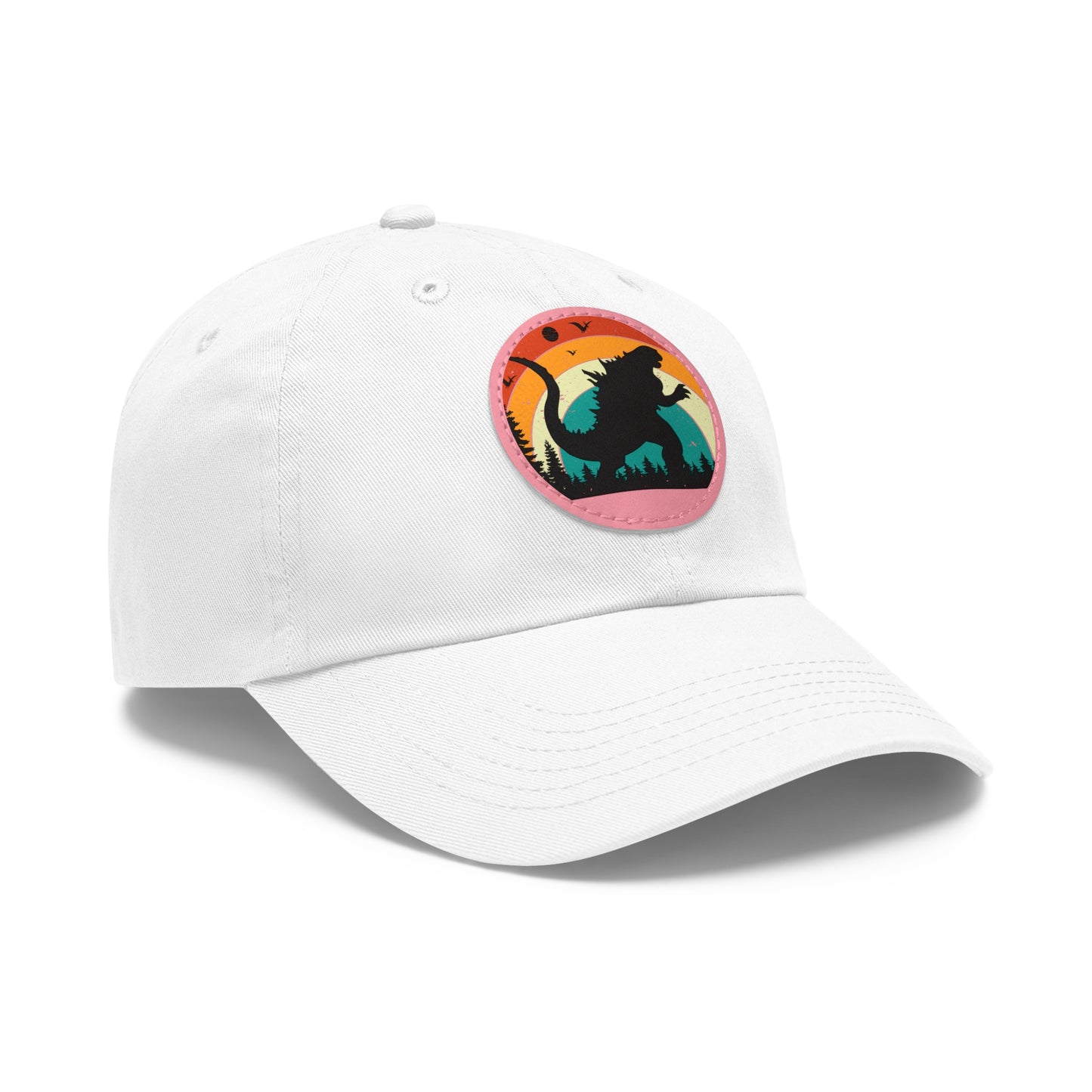 Adventure Dad Hat with Leather Patch – Perfect for Outdoor Enthusiasts