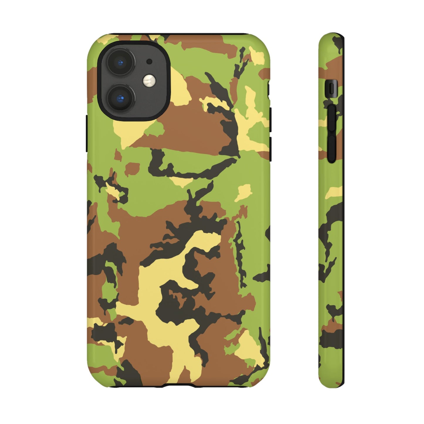 Camo Tough Phone Case - Durable Military Style Cover for Adventure Lovers