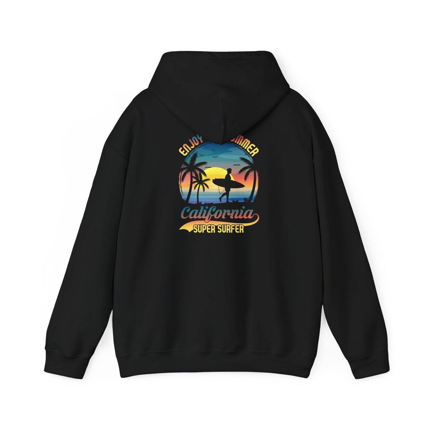 Unisex Heavy Blend™Hooded Sweatshirt California surfing is more than just a sport  it’s a lifestyle,a culture, vibe  🌊🏄‍♂️