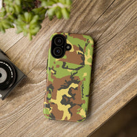 Camo Tough Phone Case - Durable Military Style Cover for Adventure Lovers