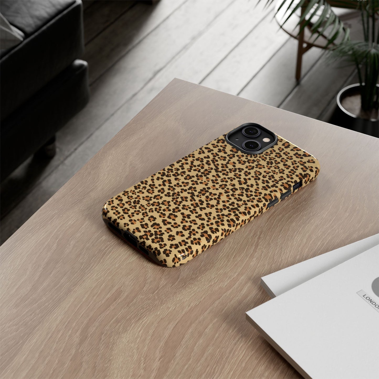 Wild Leopard Print Phone Case - Stylish & Durable Protection
