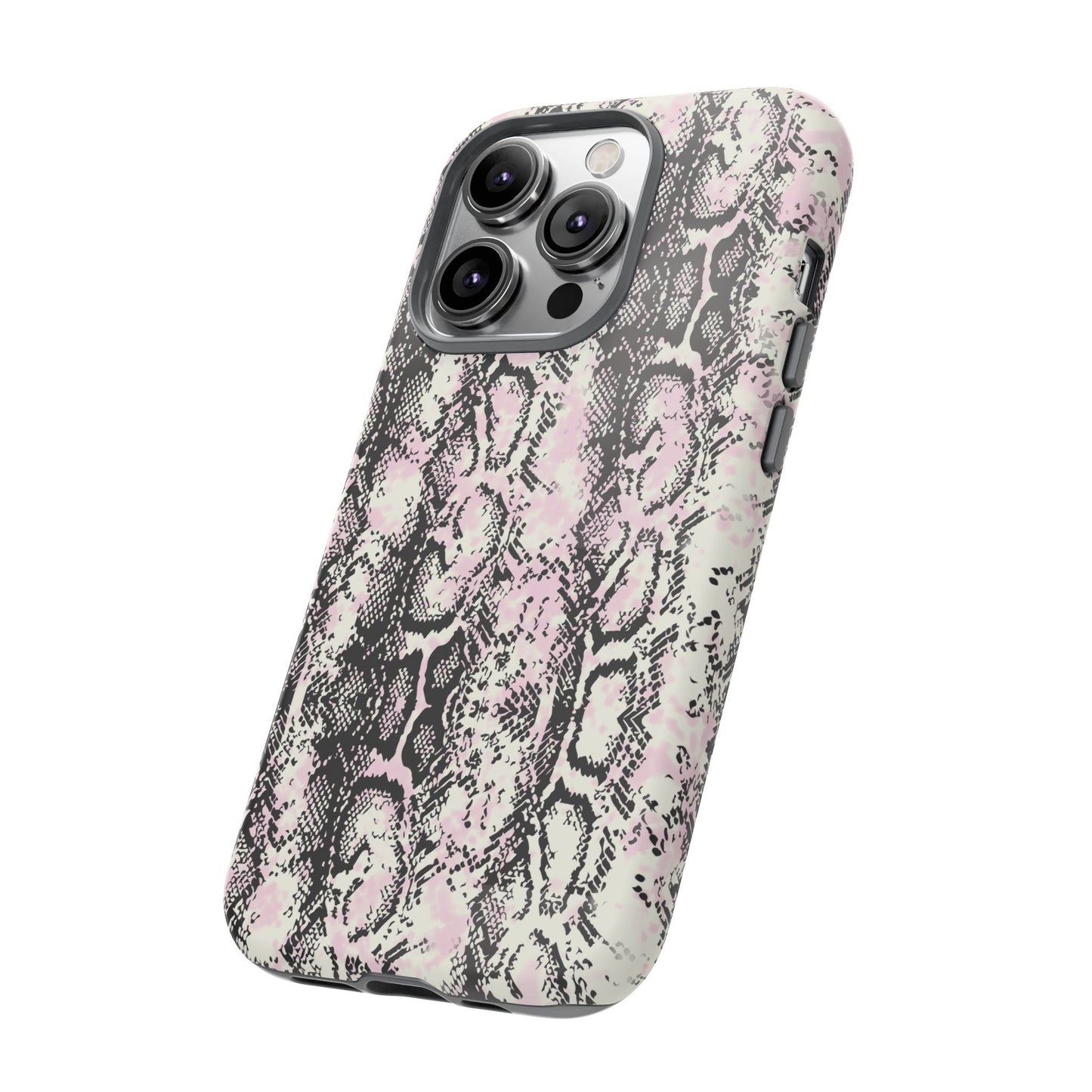 Stylish Snake Print Phone Case – Trendy Design, Tough Protection  Make a bold fashion statement while keeping your phone safe with this sleek and durable snake print case.