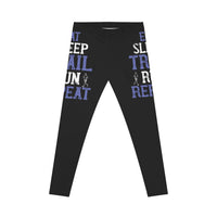 Women's Fitness Leggings with Motivational Print - Perfect for Running, Yoga, Gym, Athleisure, and Gifts