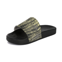 Stylish Snake Print Women's Slide Sandals - Comfortable Summer Footwear