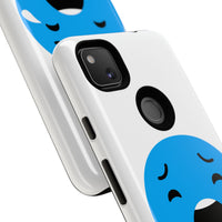 Funny Sad Face Phone Case - Tough and Stylish