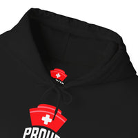 Nurse Life Hoodie - Unisex Heavy Blend™ Sweatshirt with Red Cross Design