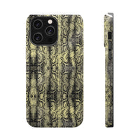 Stylish Snake Skin Magnetic Tough Case - Durable Protection for Your Phone