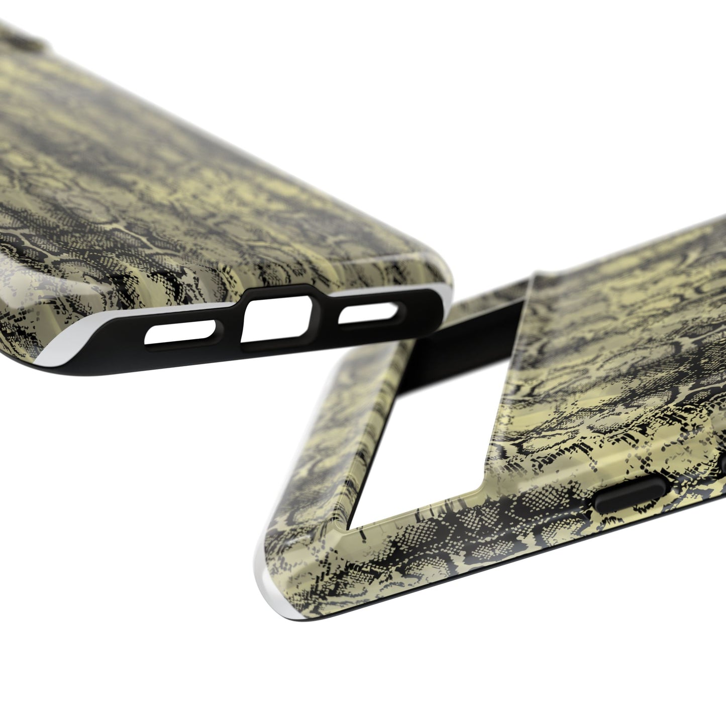 Snake Pattern Phone Case – Tough & Stylish Protection for Your Device  Show off your wild side while keeping your phone protected with this sleek snake pattern case—designed for both fashion and function.