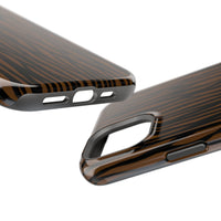 Stylish Magnetic Tough Phone Case - Bold Striped Design