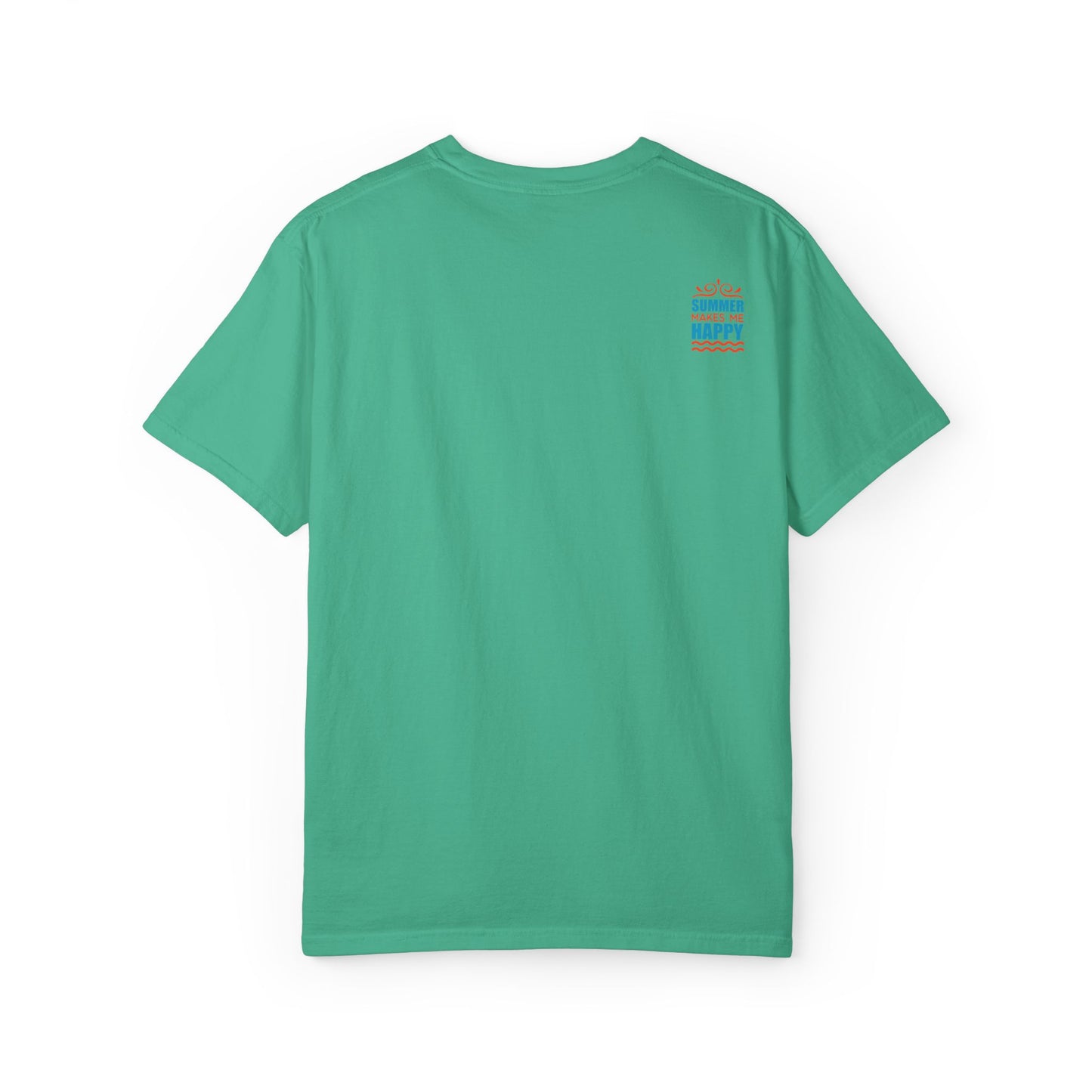 Summer Makes Me Happy T-Shirt, Unisex Summer Tee, Beach Vibes Shirt, Gift for Sun Lovers, Vacation Wear, Relaxed Fit Top