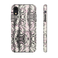 Stylish Snake Print Phone Case - Tough Protection for Trendsetters