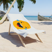 Emoji Beach Towel - Fun, Vibrant Beach Accessory for Summer Fun