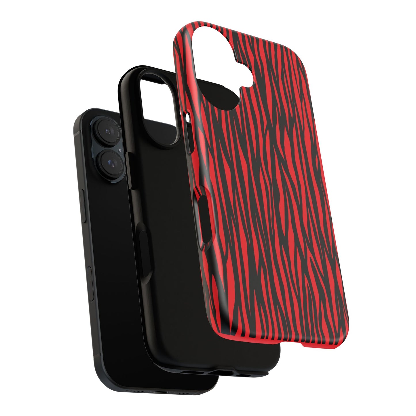 Bold Zebra Print Phone Case - Tough Protection for Trendsetters