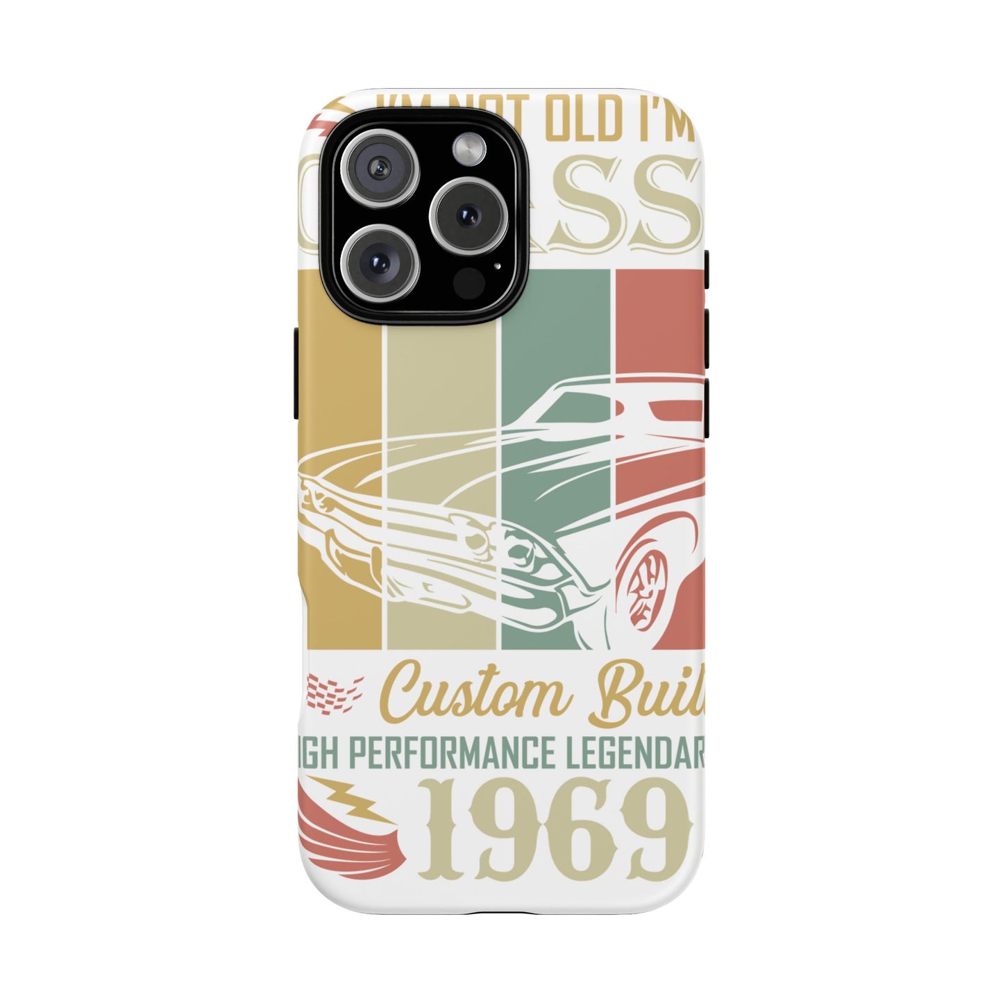 Vintage Classic Car Tough Case - Retro 1969 Design