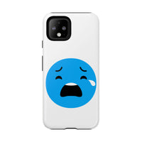 Funny Sad Face Phone Case - Tough and Stylish