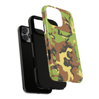 Camo Tough Phone Case - Durable Military Style Cover for Adventure Lovers